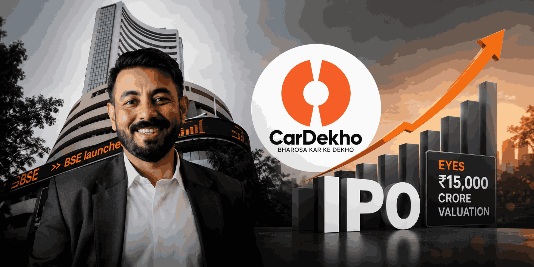 Amit Jain's CarDekho Eyes ₹15,000 Crore Valuation in IPO Push