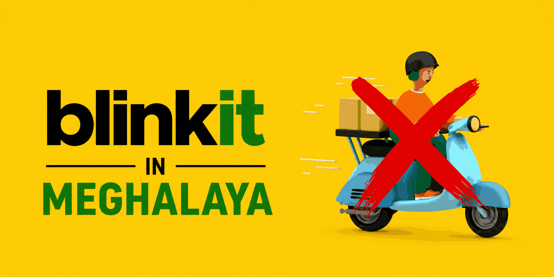 Blinkit's Meghalaya Launch Hits a Roadblock After Trading Licence Rejection