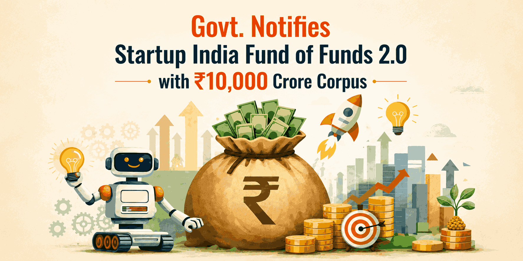 ₹10,000 Crore Startup Fund: Centre Invites States to Co-Invest