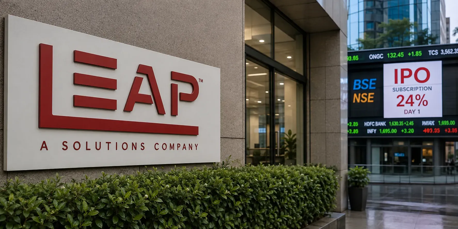 LEAP India IPO Draws 24% Subscription on Opening Day